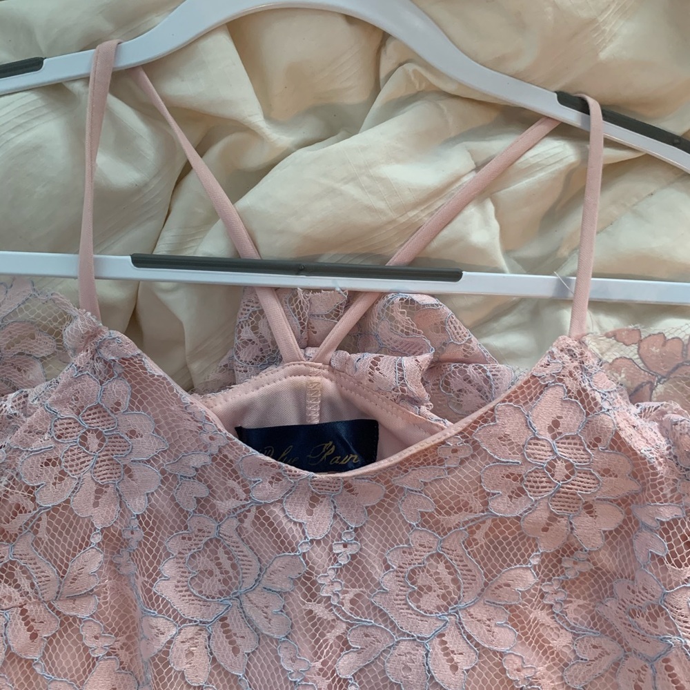 Beautiful pink lace dress